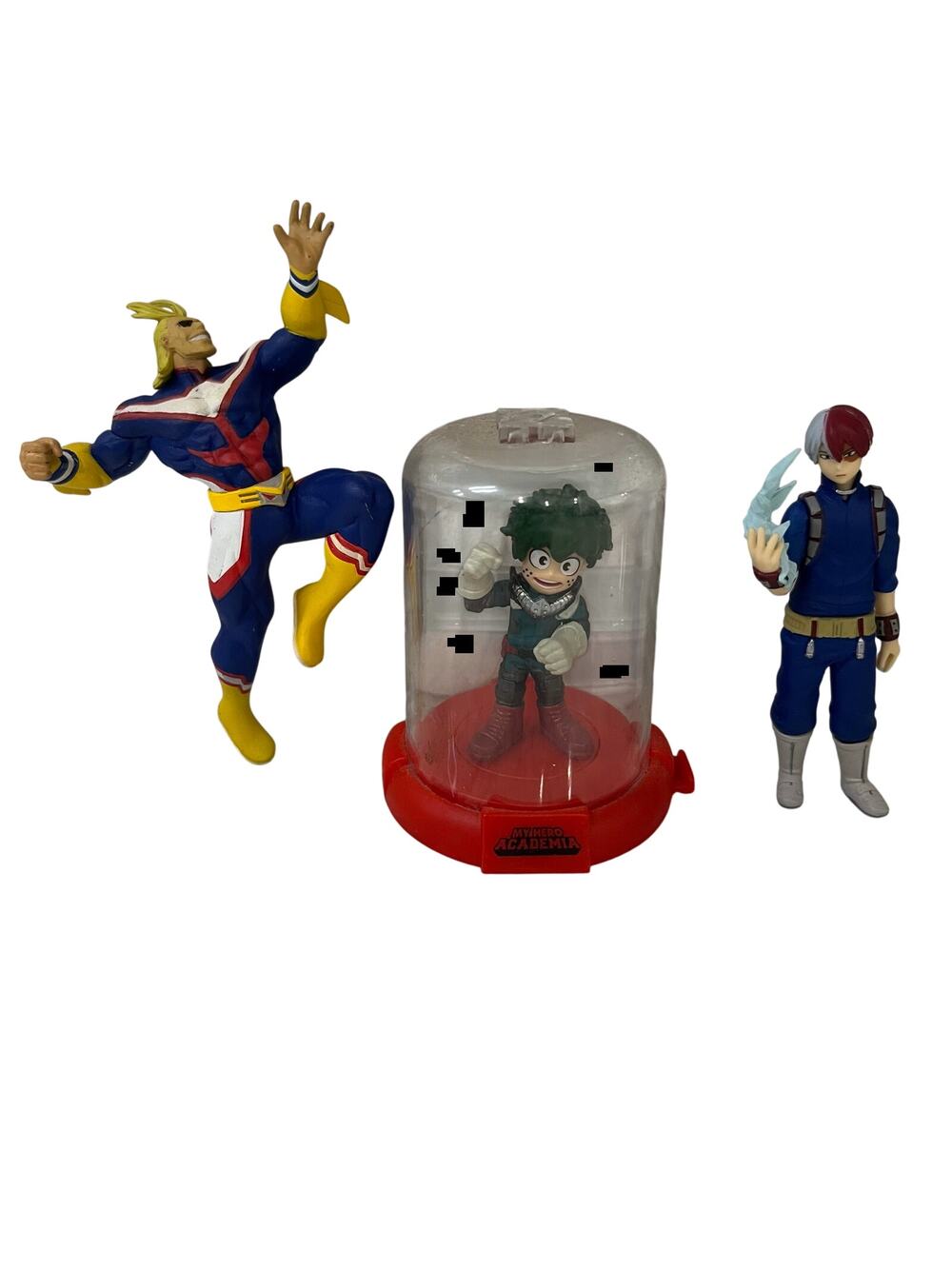 My Hero Academia Izuku Midoriya, Todoroki Shoto, And All Might Action Figures